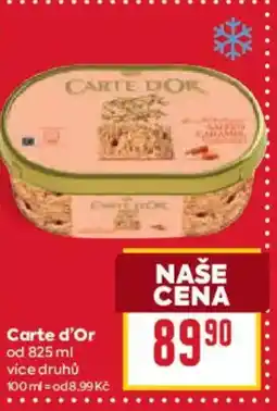 Billa Carte d'Or nabídka