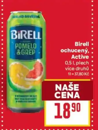 Billa Birell ochucený, Active nabídka