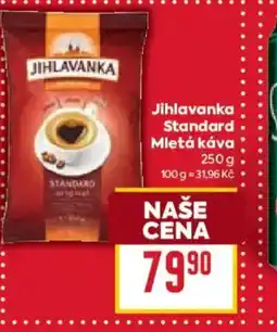 Billa Jihlavanka Standard Mletá káva nabídka