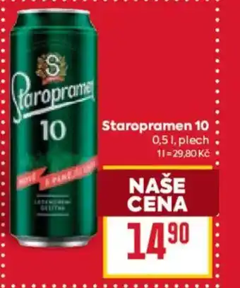 Billa Staropramen 10 nabídka