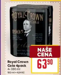 Billa Royal Crown Cola nabídka