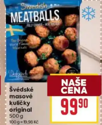 Billa Švédské masové kuličky original nabídka