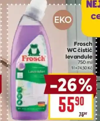 Billa Frosch WC čistič levandule nabídka