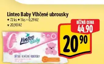 Albert Linteo Baby Vlhčené ubrousky nabídka