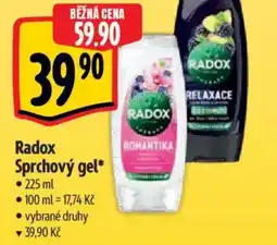 Albert Radox Sprchový gel nabídka