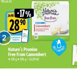 Albert Nature's Promise Free From Camembert nabídka