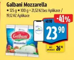 Albert Galbani Mozzarella nabídka