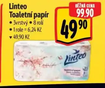 Albert Linteo Toaletní papír nabídka