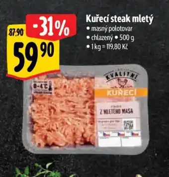 Albert Kuřecí steak mletý nabídka