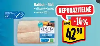 Albert Halibut - filet nabídka