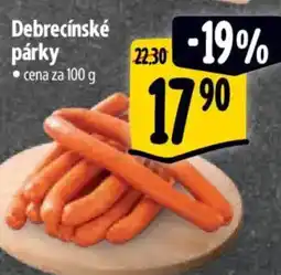 Albert Debrecínské párky nabídka