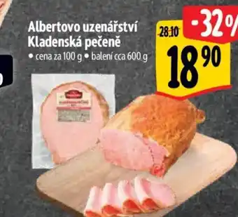 Albert Albertovo uzenářství Kladenská pečeně nabídka