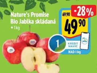 Albert Nature's Promise Bio Jablka skládaná nabídka