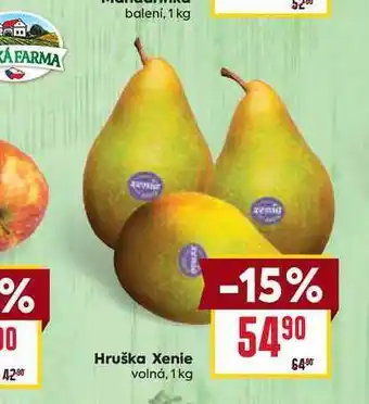 Billa Hruška Xenie volná, 1 kg nabídka