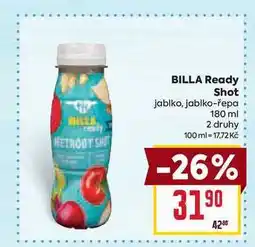 Billa BILLA Ready Shot jablko, jablko-řepa 180 ml nabídka