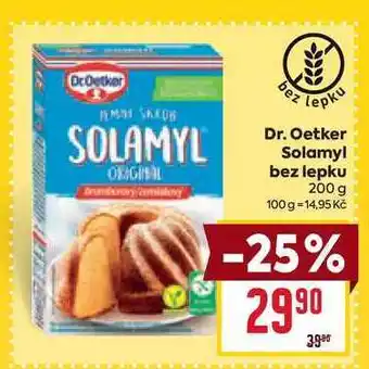 Billa Dr. Oetker Solamyl bez lepku 200 g nabídka