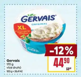 Billa Gervais 170 g nabídka