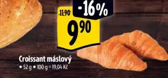 Albert Croissant máslový nabídka