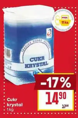 Billa Cukr krystal 1 kg nabídka