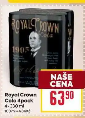 Billa Royal Crown Cola 4pack 4x330 ml nabídka