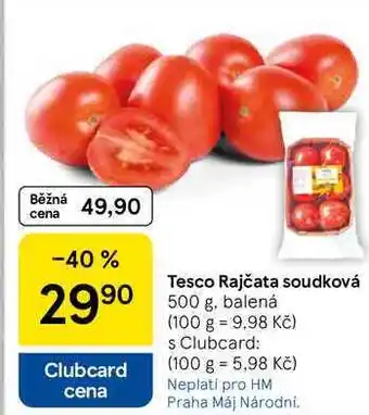 Tesco Tesco Rajčata soudková, 500 g, balená nabídka