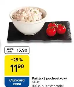 Tesco Pařížský pochoutkový salát, 100 g nabídka