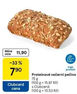 Tesco Proteinové večerní pečivo, 75 g nabídka