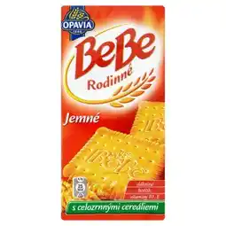 Tesco Opavia BeBe Rodinné jemné sušenky 130g, vybrané druhy nabídka