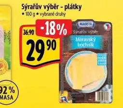 Albert Sýrařův výběr - plátky 100 g nabídka