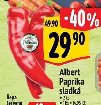 Albert Albert Paprika sladká 2 ks nabídka