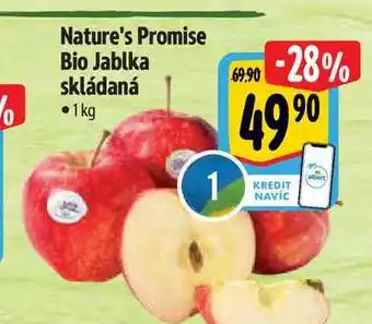 Albert Nature's Promise Bio Jablka skládaná 1kg nabídka