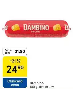 Tesco Bambino, 100 g nabídka