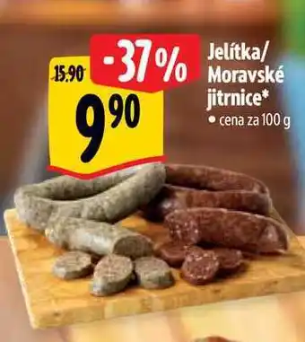 Albert Jelitka/ Moravské jitrnice 100 g nabídka