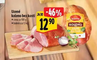 Albert Uzené koleno bez kosti 100 g nabídka