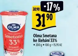 Albert Olma Smetana ke šlehání 33% nabídka