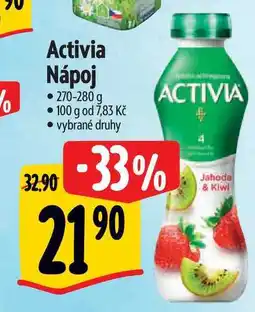 Albert Activia Nápoj 270-280 g nabídka