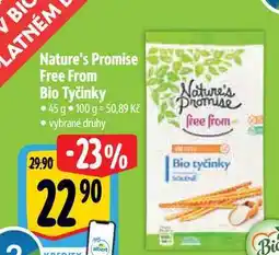 Albert Nature's Promise Free From Bio Tyčinky 45 g nabídka