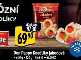 Albert Don Peppe Knedlíky jahodové 600 g nabídka