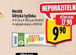 Albert Nestlé Dětská tyčinka 17-25 g nabídka