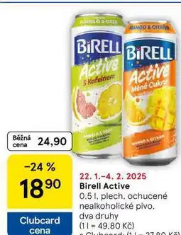 Tesco Birell Active, 0.5 l. plech nabídka