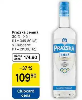 Tesco Pražská Jemná 30%, 0.5 l nabídka