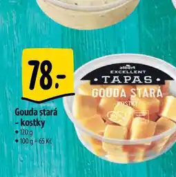 Albert Gouda stará - kostky 120 g nabídka