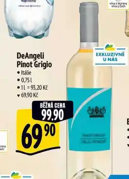 Albert DeAngeli Pinot Grigio 0,75 l nabídka