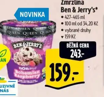 Albert Zmrzlina Ben & Jerry's nabídka