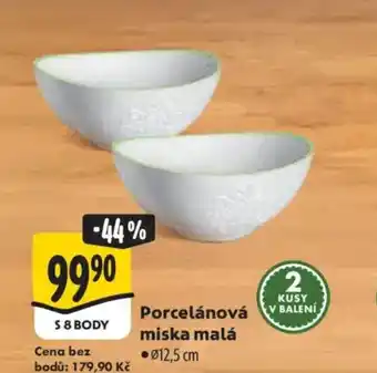 Albert Porcelánová miska malá nabídka