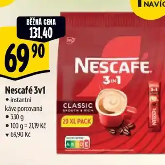 Albert Nescafé 3v1 nabídka