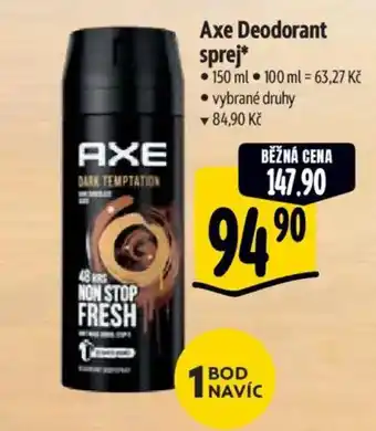 Albert Axe Deodorant sprej nabídka