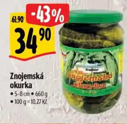 Albert Znojemská okurka nabídka