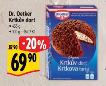 Albert Dr. Oetker Krtkův dort nabídka