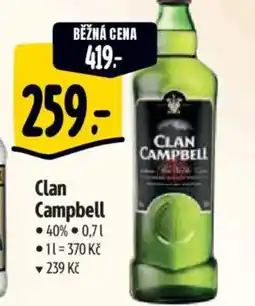 Albert Clan Campbell nabídka